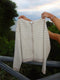 Club Cutie Zip-Up // Cream Stripe *PREORDER*